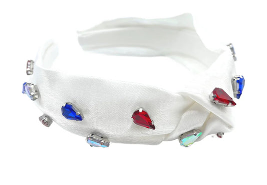 Patriotic Rhinestone Headband